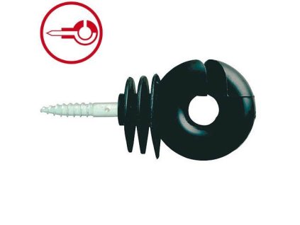 10924 izolator pro elektricke ohradniky standard ds s pruchozim vrutem 5 7 mm jednotlive ks
