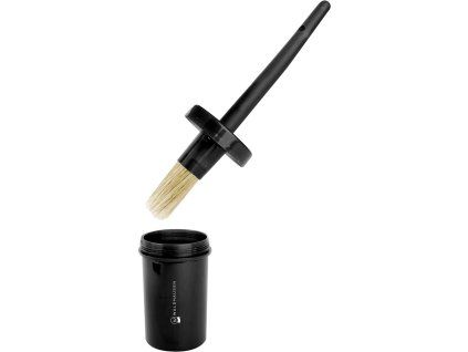 Štětec na kopyta s nádobou (Barva black)