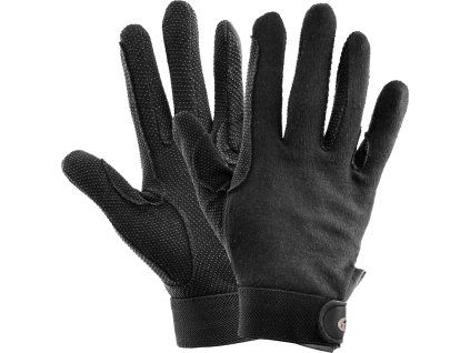 Rukavice jezdecké Picot ELT (Velikost 10-12 let, Barva black)