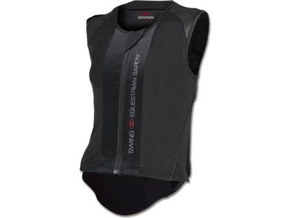 SWING Back Protector P06 flexibilní, dospělí (Velikost EL, Barva black)