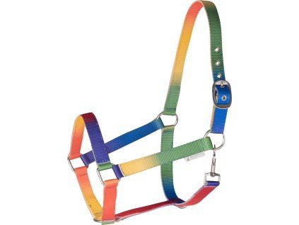 Ohlávka Waldhausen, neon multicolor, cob a full (Velikost COB, Barva neon multicolor)
