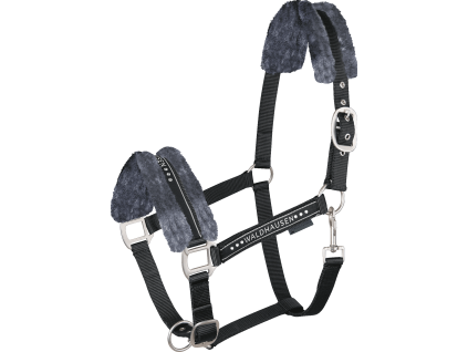 Ohlávka Elegant Waldhausen (Velikost PONY, Barva black)