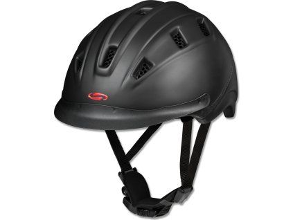 Jezdecká helma SWING H09 (Velikost 48-54 cm, Barva black)
