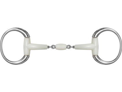 Dvakrát lomené udidlo HAPPY MOUTH, oliva (Velikost 12,5 cm)