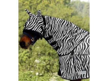 Krk k dece Zebra Fly (Velikost PONY, Barva black/white)
