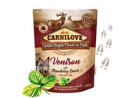 Venison with Strawberry Leaf