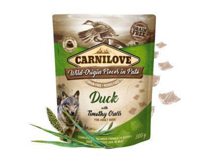 Duck with timothy Grass