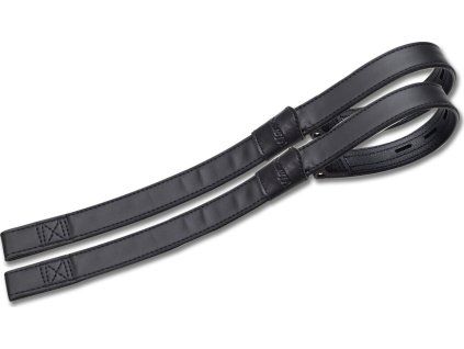 Wintec třmenové řemeny (Velikost 60 cm, Barva black)