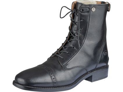 Zimní šněrovací pérka Belfort (Velikost 36, Barva black)