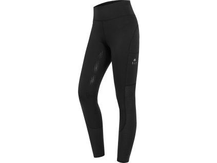 Letní legíny Hanna Mesh s vysokým pasem ELT (Velikost D48, Barva black)