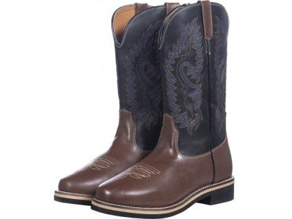 Westernové boty -Softy cow- brown
