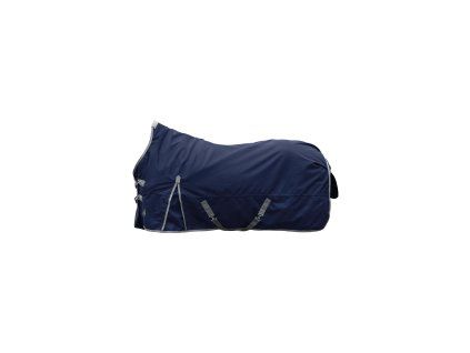 Výběhová deka highneck -Winnipeg- 1200D, 200g deep blue/light grey