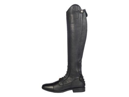 Jezdecké boty -Titanium style- extra dlouhé, šířka M black