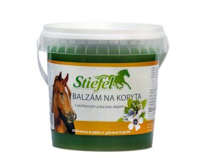 Balzám na kopyta s tea-tree a vavřínovým olejem (Balení, 500 ml)
