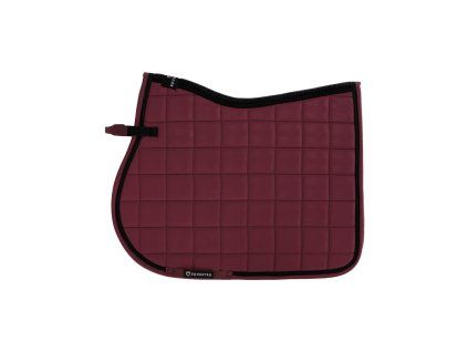 Skoková podsedlová dečka Elegance EQUESTRO, Burgundy