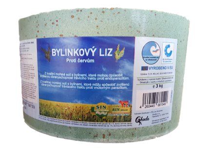Bylinkový liz proti červům