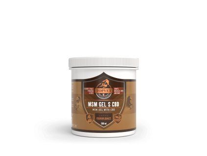 MSM gel s CBD Topvet 500ml