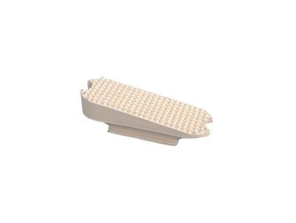 fVložky do třmenů šikmé bílé, pro velikost 12cm