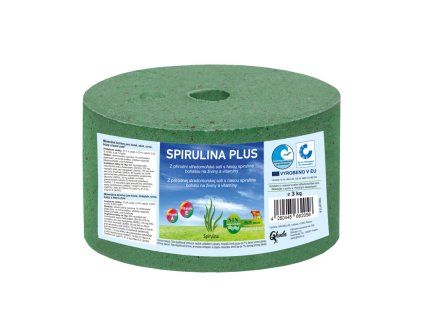 Minerální liz z mořské soli se spirulinou bohatou na vitamíny a esenciální živiny (Balení 3 kg)