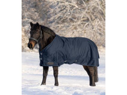 Zimní deka NORDIC Turnout, zateplení 100 g (Velikost 95 cm, Barva black)