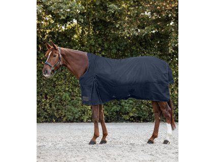 Zimní deka s vyšší krkem NORDIC Turnout, light - bez zateplení (Velikost 125 cm, Barva black)