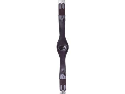 Anatomický kožený podbřišník Waldhausen (Velikost 110 cm, Barva black)