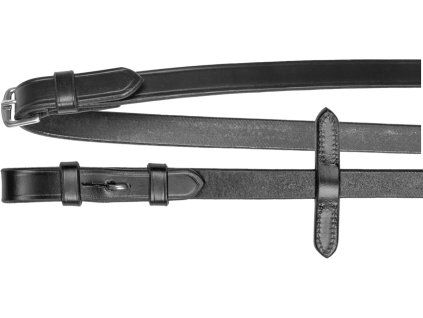 Otěže kožené Waldhausen, černé (Barva black)