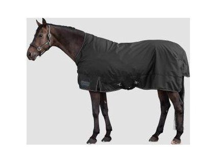 Zimní deka vyšší krk NORDIC Turnout, zateplení 100 g (Velikost 125 cm, Barva black)