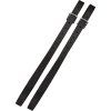 Třmenové řemeny Slimline Wintec, černé (Velikost 110 cm, Barva black)