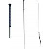 Drezurní bič - protiskluzový (Velikost 100 cm, Barva black)