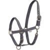 Ohlávka Perlon Satin Waldhausen (Velikost PONY, Barva black)