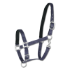 Ohlávka Perlon Satin Waldhausen (Velikost PONY, Barva black)