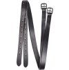 Kožené třmenové řemeny STAR (Velikost 130 cm, Barva black)