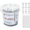 Bezpečnostní gumičky, 18ks Waldhausen (Velikost 18 pieces, Barva silver grey)