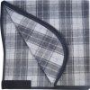 Vlněná deka Waldhausen, black/grey