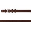 Otěže kožené pro uzdu Waldhausen X-Line (Barva black)