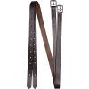 Kožené třmenové řemeny Waldhausen, X-line (Velikost 120 cm, Barva black)
