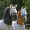Maska proti hmyzu s ochranou uší Protect Waldhausen (Velikost PONY, Barva silver grey)