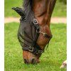Maska s ochranou uší Premium Velcro Waldhausen (Velikost PONY, Barva black)