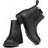 Pérka kožená Classic Winter ELT, zimní, dětská (Velikost 28, Barva black/silver)