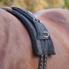 Dečka pod lonžovací obřišník Waldhausen, paměťová pěna (Velikost PONY, Barva black)