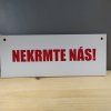 Cedulka na box/ohradu