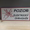 Cedulka na box/ohradu