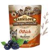 Ostrich with Blackberries