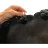 Quick Knot Deluxe XL 35ks sponky na zaplétání hřívy (Velikost XL, Barva black)