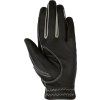 Jezdecké rukavice -Fashion- black/grey