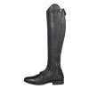 Vysoké jezdecké boty kožené -Titanium Style- short, width L black