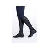 Vysoké jezdecké boty kožené -Titanium Style- standard, width S black