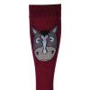 Dětské jezdecké podkolenky -Grenada- set 3 ks rose/wine red HKM