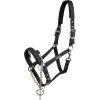 Ohlávka Pro Safety s řetězem Waldhausen (Velikost COB, Barva black)